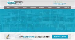 Desktop Screenshot of eurotrendplaster.com